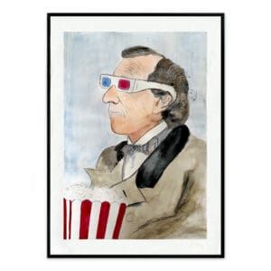 Andersen in 3D-land - (55x75 cm)