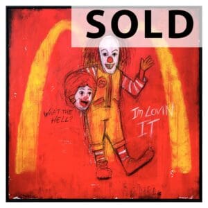 Im Lovin IT (150x150 cm)
