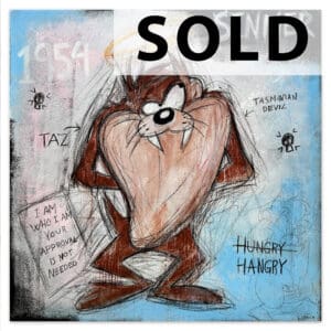 Hangry Sinner (120x120 cm)