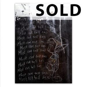 Must not tell lies (100x140cm)