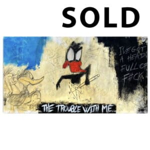 The Trouble With Me (80x150cm)