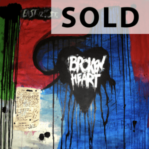 Broken Heart (2007) (130x130cm)