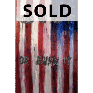Keep it or burn it (2009) (100x150 cm)