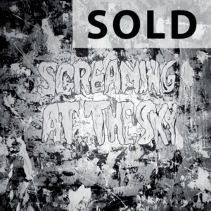 Screaming At The Sky (2010) (100x100cm)