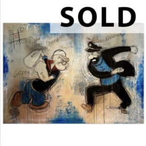 Troublemakers (100x150 cm)