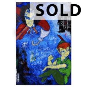 To Die Will Be An Awfully Big Adventure (100x150cm)