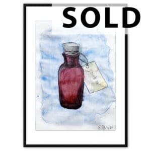Drink Me (2020) (21x30 cm)