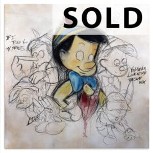 If I told you (100x100 cm)